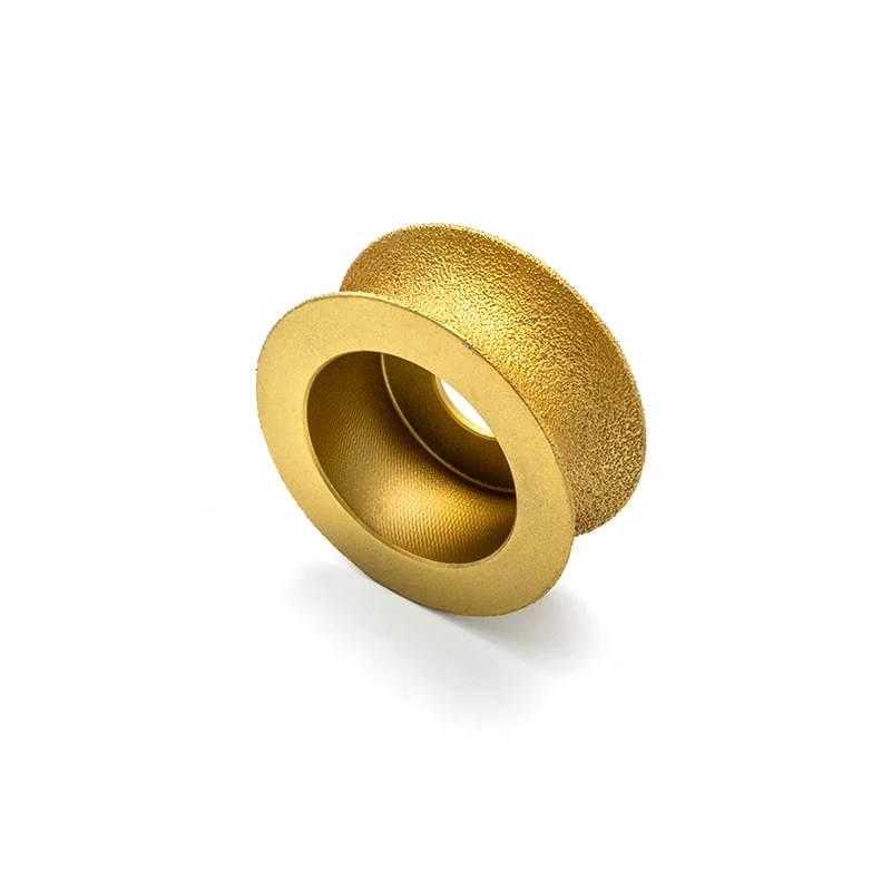 Diamond tools French Edge Marble Quartz Stone Fillet Milling Abrasive Disc Dry And Wet Brazing Diamond Grinding Wheels