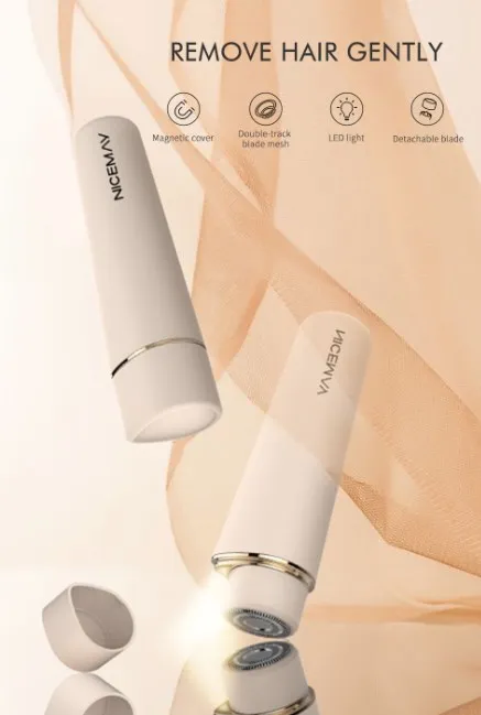 Best Mini Size Lady Painless Electric Facial Eyebrow Hair Removal Shaver For Woman Epilator Hair Remover