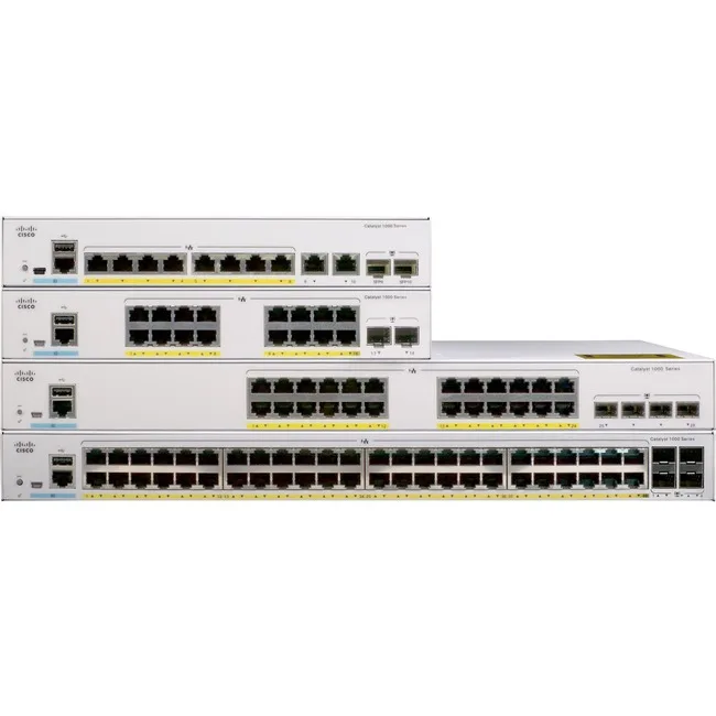 Sell Original C1000 48 Ports GE 4x10G SFP+ PoE Switch C1000-48P-4X-L