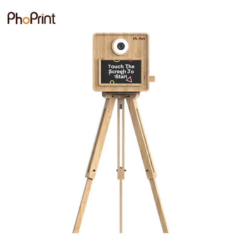 2024 Phoprint Photo Booth Machine With Background For Event