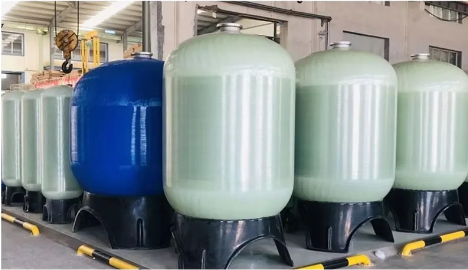 Best quality FRP Plastic fiberglass Pressure Resin softener Tank for Waste Water filter Treatment Equipment