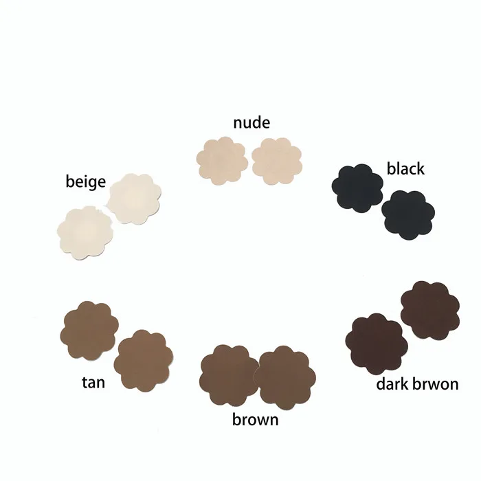 Disposable Breast Pasties Adhesive Bra Nippleless Cover