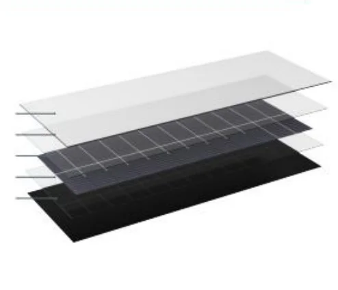 Solar roof tile 75W 90W CIGS thin film photovoltaic power generates energy system glass shingle panel BIPV solar roof tiles