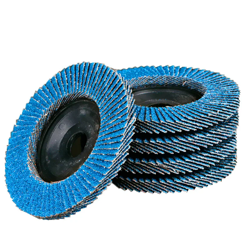 115mm Flap disc, 4.5 inch Abrasive Zirconia Alumina Grinding Wheel for Metal Welding