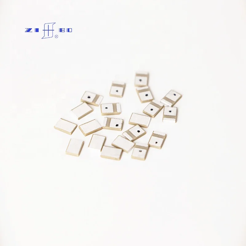 Transmitting and receiving piezoelectric material PZT-5A,6.4*4.4*1mm  piezo ceramic disc