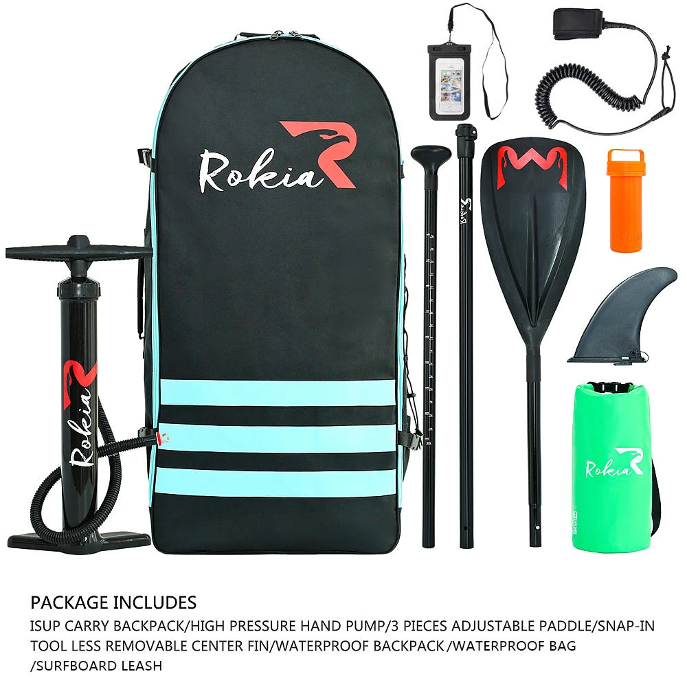 Inflatable Stand Up Paddle Board for Adults and Durable, Thick and Slip Resistant Inflatable Paddle Board with SUP Accessories