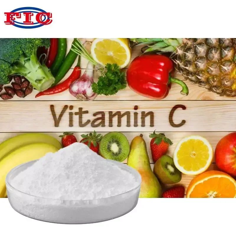 Высококачественная пищевая добавка аскорбиновая кислота порошок CAS50-81-7 витамина С