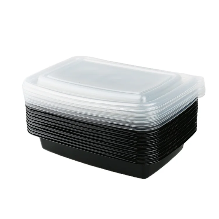 
Microwave plastic food takeaway box washable food disposable meal prep containers 