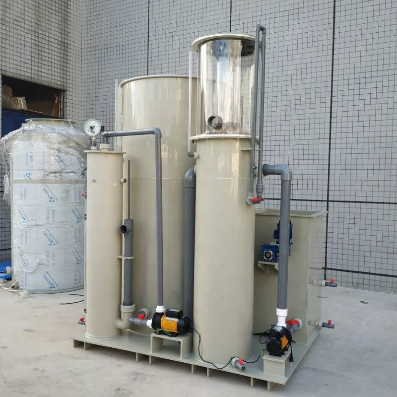 RAS fish farming protein skimmer for grouper aquaculture, foam collection equipment