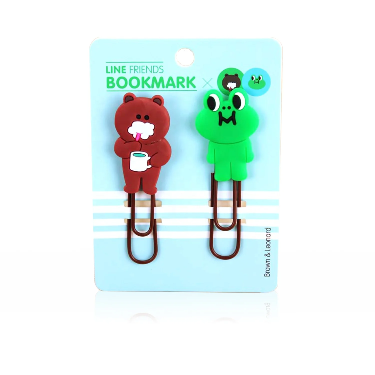 Custom Cute Rubber Book Marks Paperclip Customized Bookmarks Clip for