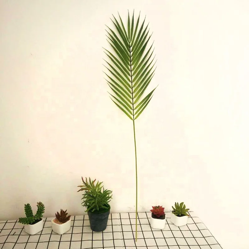 YAYUN A-3022 Real Touch Artificial Tropical Palm Tree Leaves Wedding Decoration