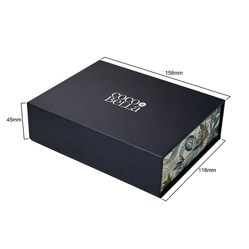 Custom Color Luxury Party Invitation Favors Sweet Wedding Chocolate Packaging Candy Square Magnetic Gift Boxes Wholesale