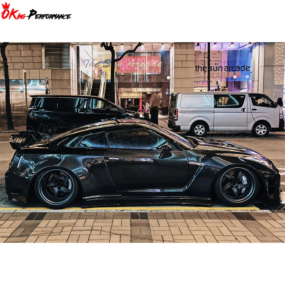 Дверные панели 2008-2016 из углеродного волокна (CFRP) для Nissan R35