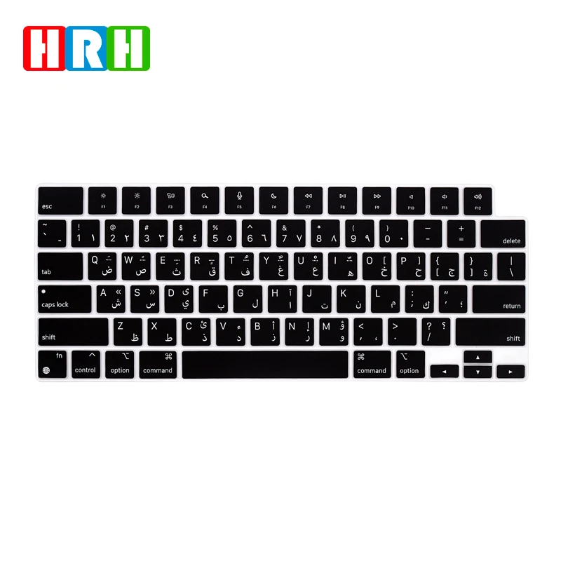 Чехол с арабской клавиатурой для нового MacBook Pro 14 дюймов 2021 M1 A2442/ 16