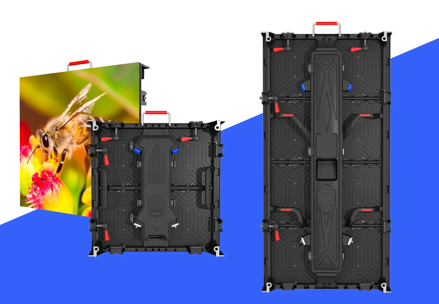 wifi led 3d hologram P3.91 p4.81 500*1000mm P2.6 indoor Outdoors Ultra-thin and ultra-light advertising led display screen