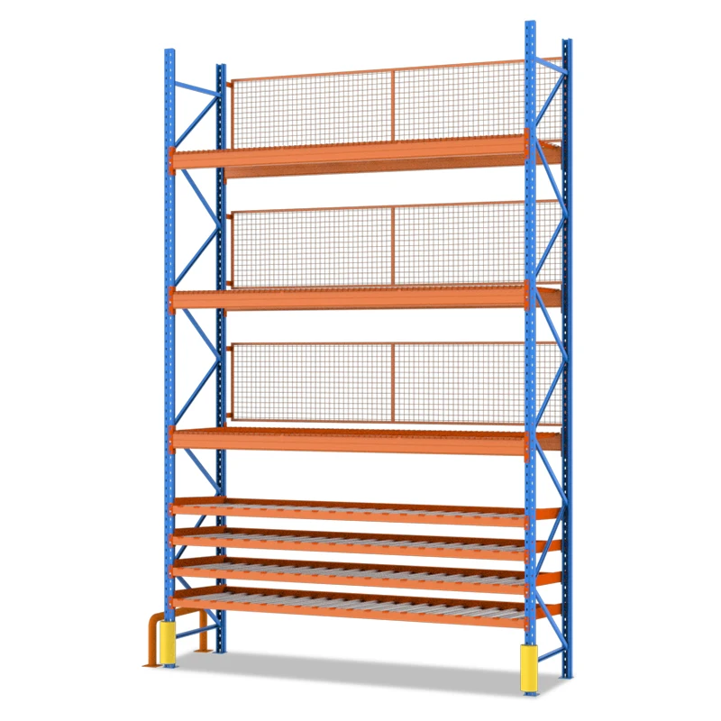 High Quality Warehouse Pallet Rolling Rack Aluminium Alloy Strong Load Bearing Rack