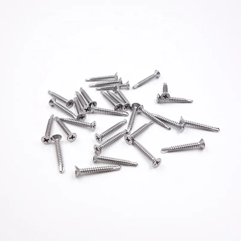 
 SS304 дюймов крест утопленный потайной головкой саморез  