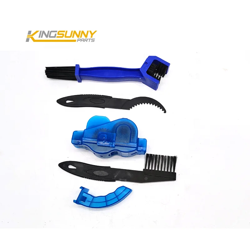 King Sunny Portable Bicycle Chain Cleaner Bike Spare Parts Brush Cleaning Tool Bike Replacement Accessories