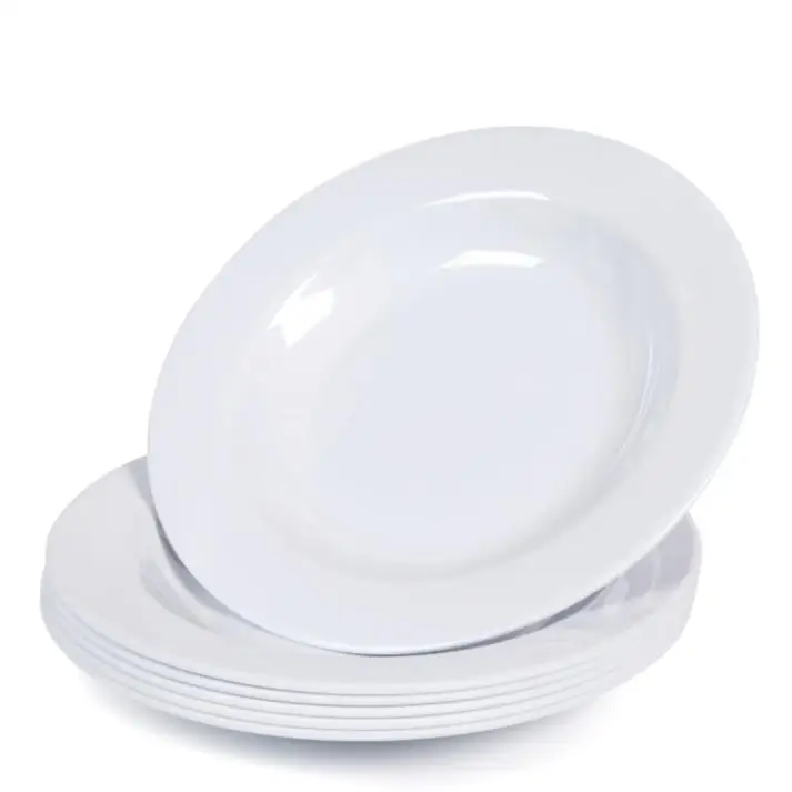 Food Grade Platos 30% 100% Melamina Por Mayoreo Unbreakable Melamine Dinner Plate Wholesale Multifunction