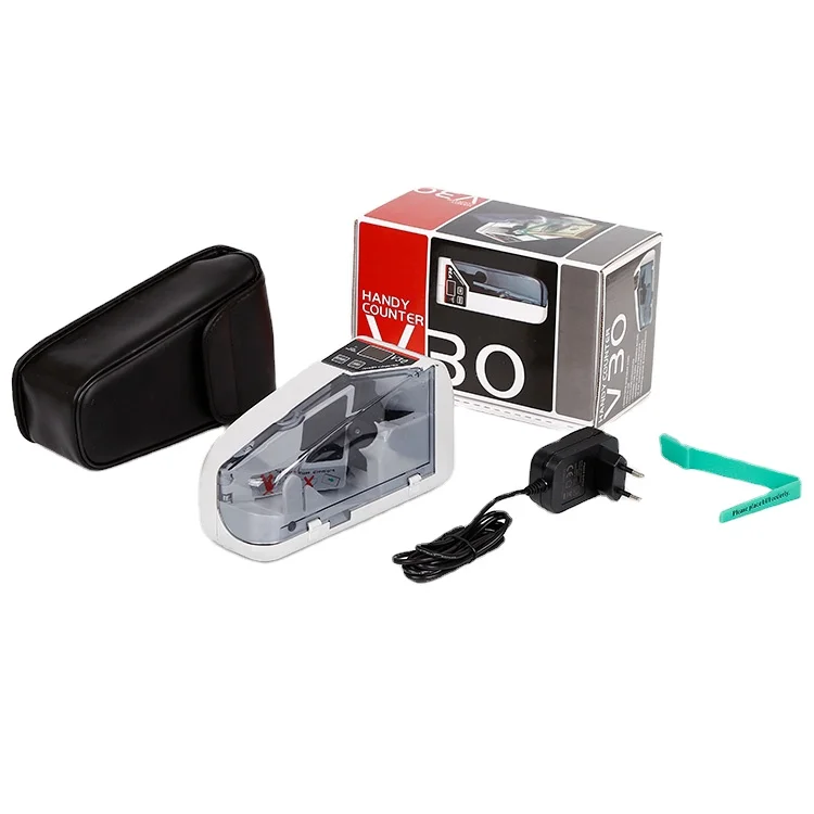 New V30 Portable handy money counting machine  mini small money counter currency