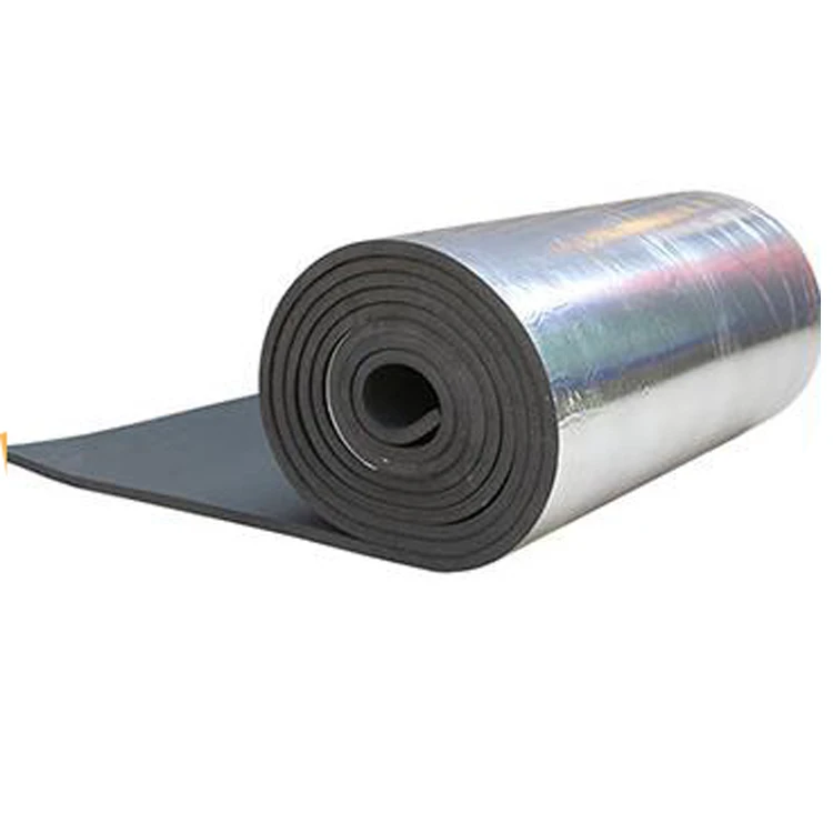 Aluminum Reinforced Foil With Blank Color Rubber Foam