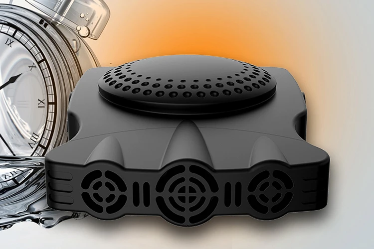 Windshield Car Heater 12V 150W Car Portable 2 in 1 Ceramic Heating Cooling Heater Fan Defroster Lighter with Hidden Handle