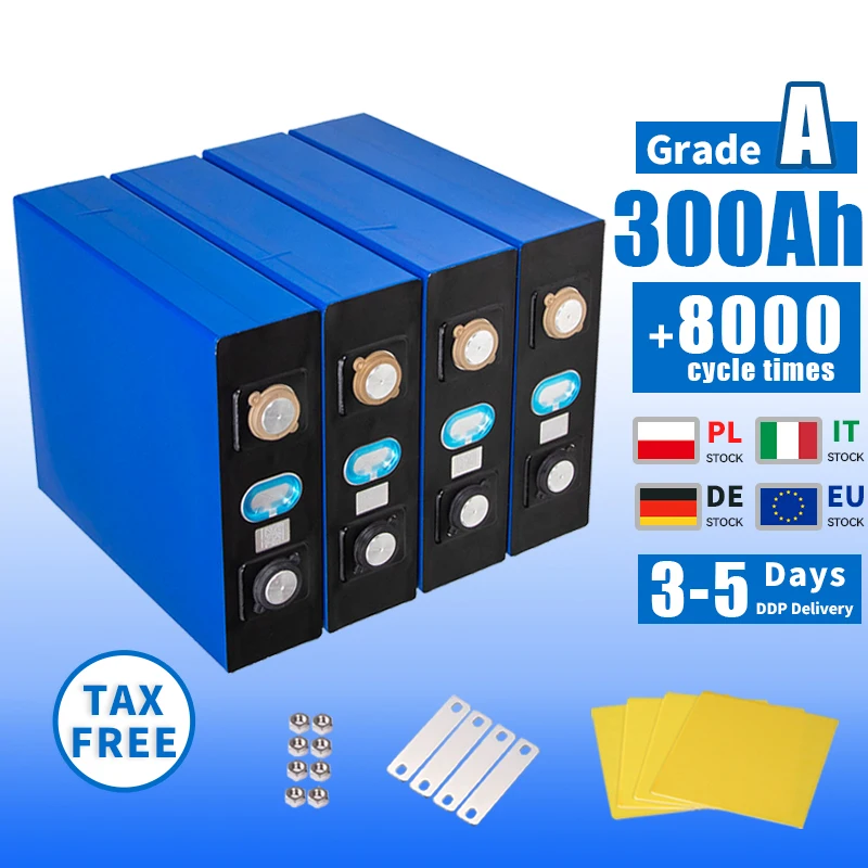 Lishen призматический литий-ионный 3 2 В 300ah Lifepo4 аккумулятор 280ah 314ah 320ah 340ah система хранения солнечной энергии/батарея питания