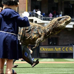 Lifelike Dinosaur Costume For Amusement Park Customizable Adults T-rex Simulation Velociraptor Costumes