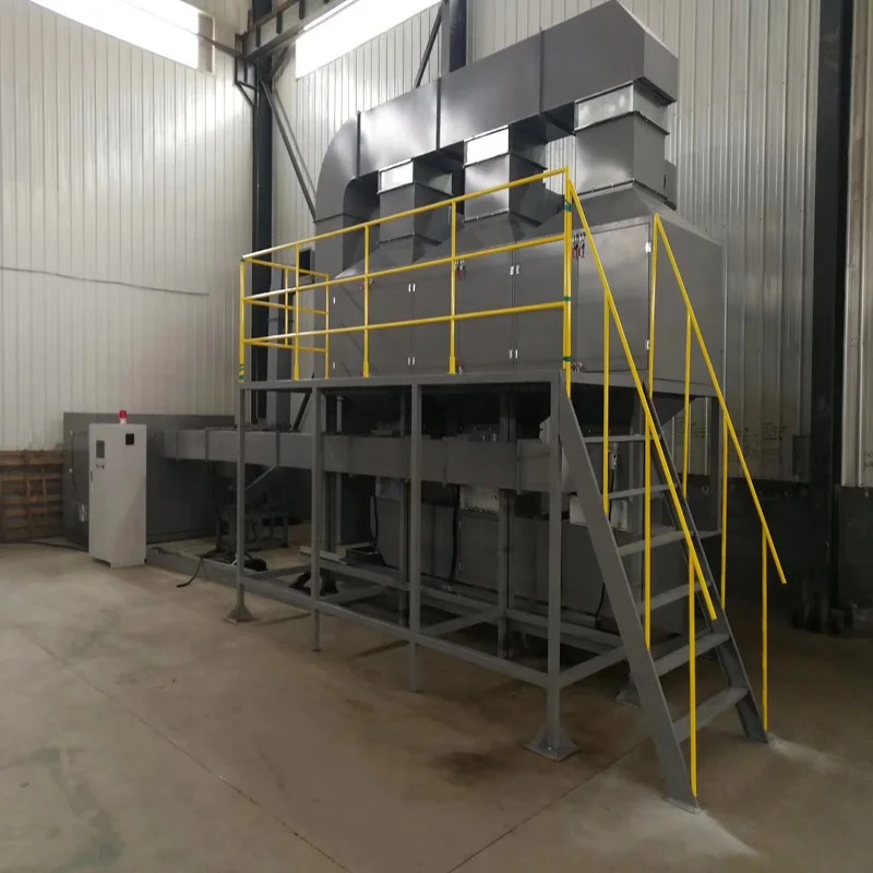 VOCs Waste gas treatment equipment for feed processing plant