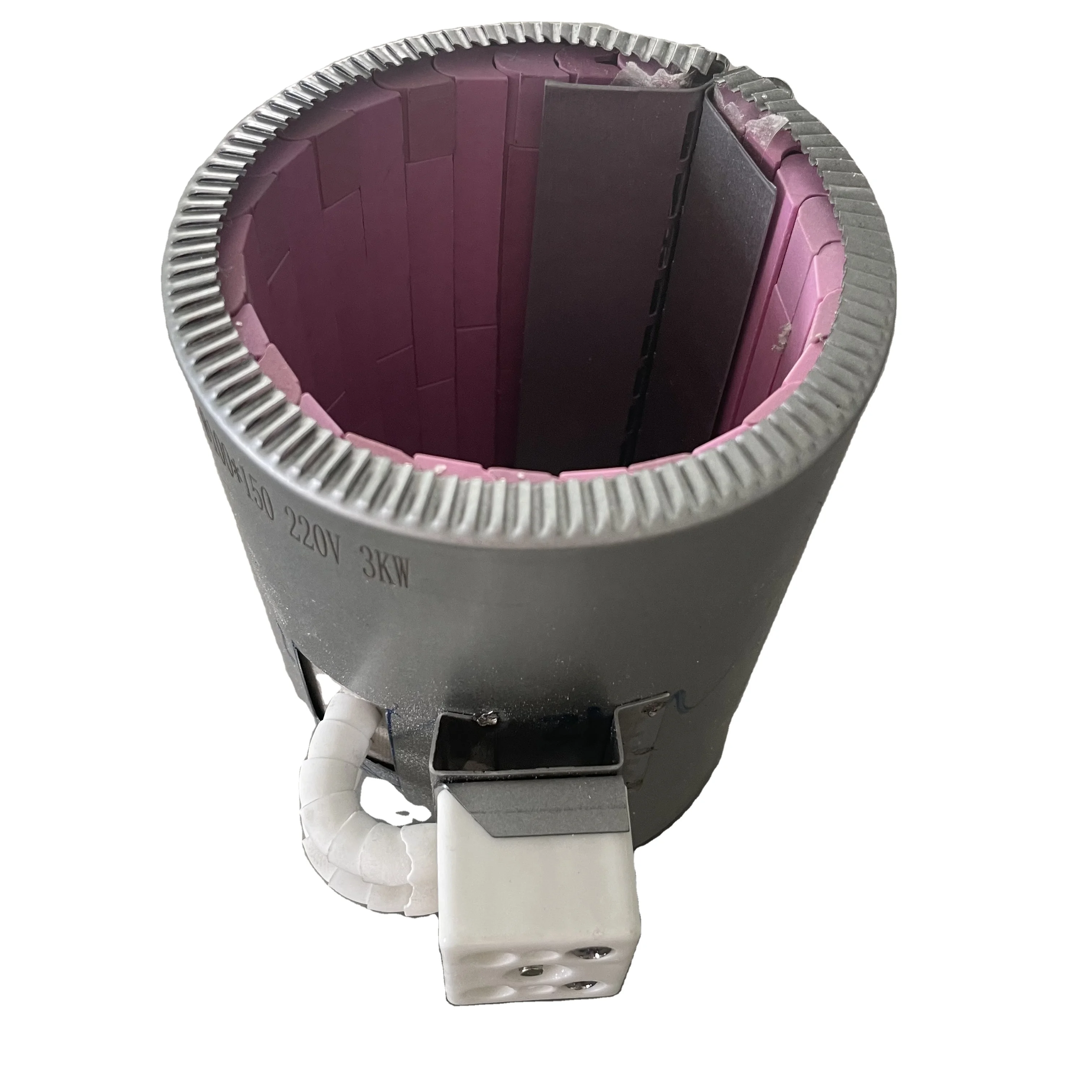 high temperature Cr20Ni80 heating wire industrial ceramic band heater 220V for plastic extruder