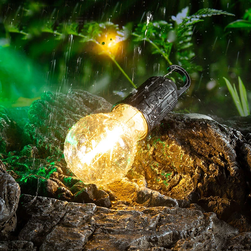 Factory direct price Led Waterproof Lantern Rechargeable 3 Lighting Modes Hanging Tent Bulbs Light Flood Light Camping Lamp