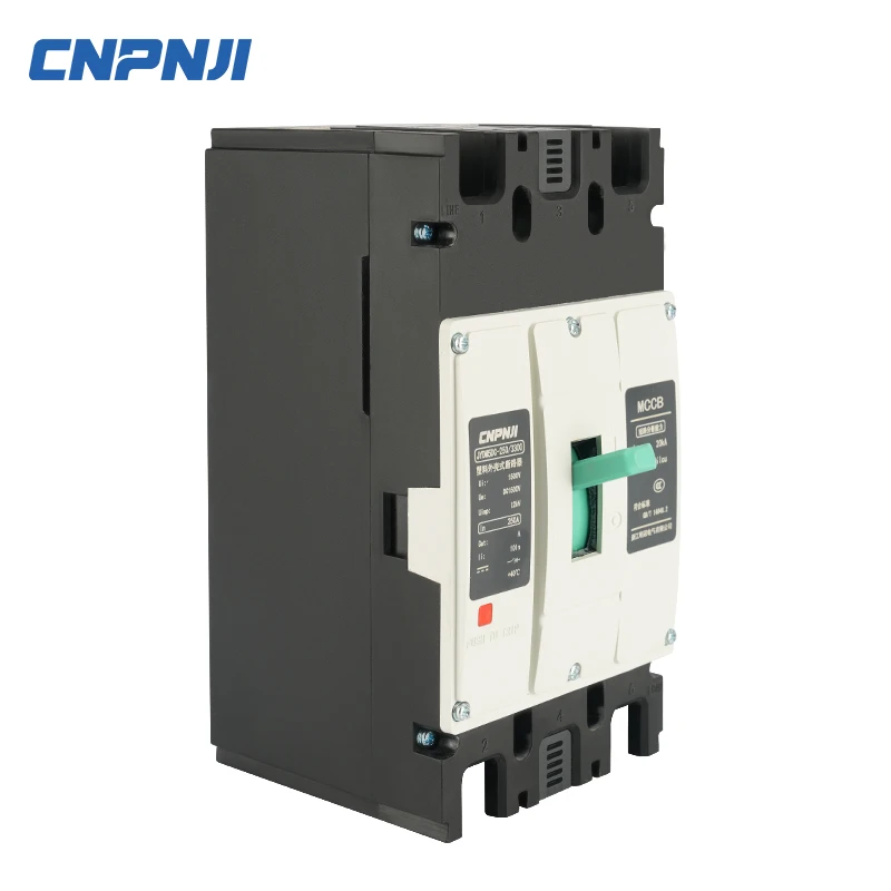 Выключатель MCCB 2/3p DC1000/1500V 63A до 320A PV литой корпус