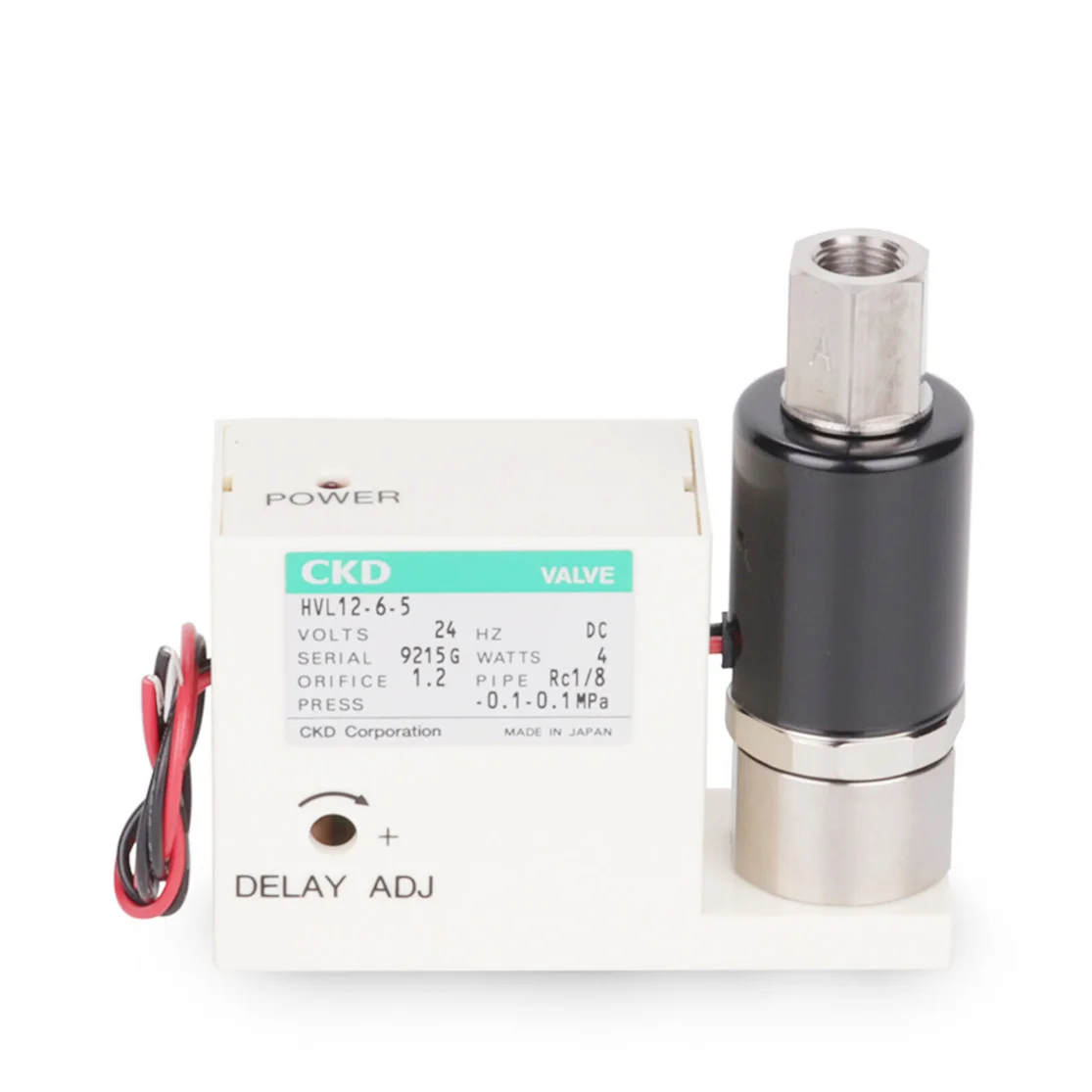 Free Expedited Shipping New In Box CKD PLC Module  MODULE 1 Year Warranty IN STOCK HVL12-6-5-DC24V Solenoid Valve