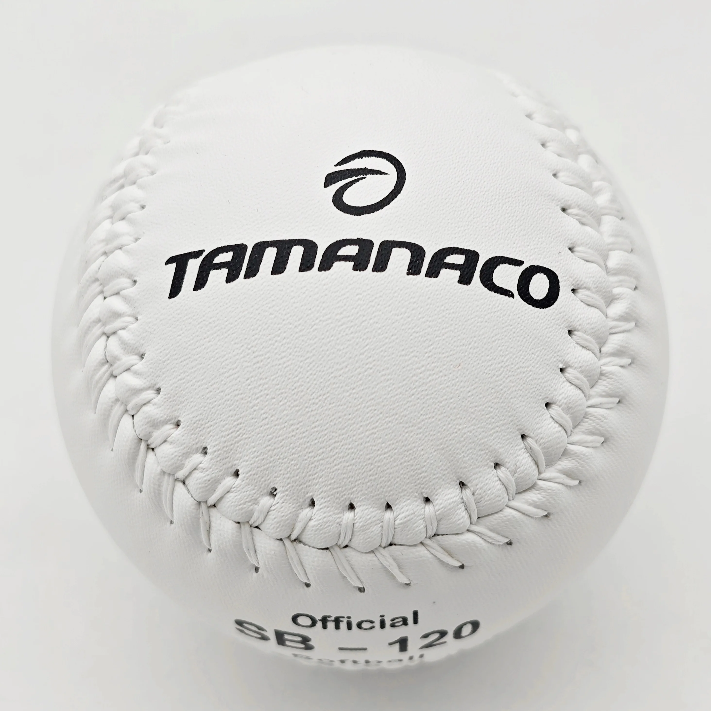 12 inch White Split Leather Softball Ball Cork Core SlowPitch Softball for training SB-120