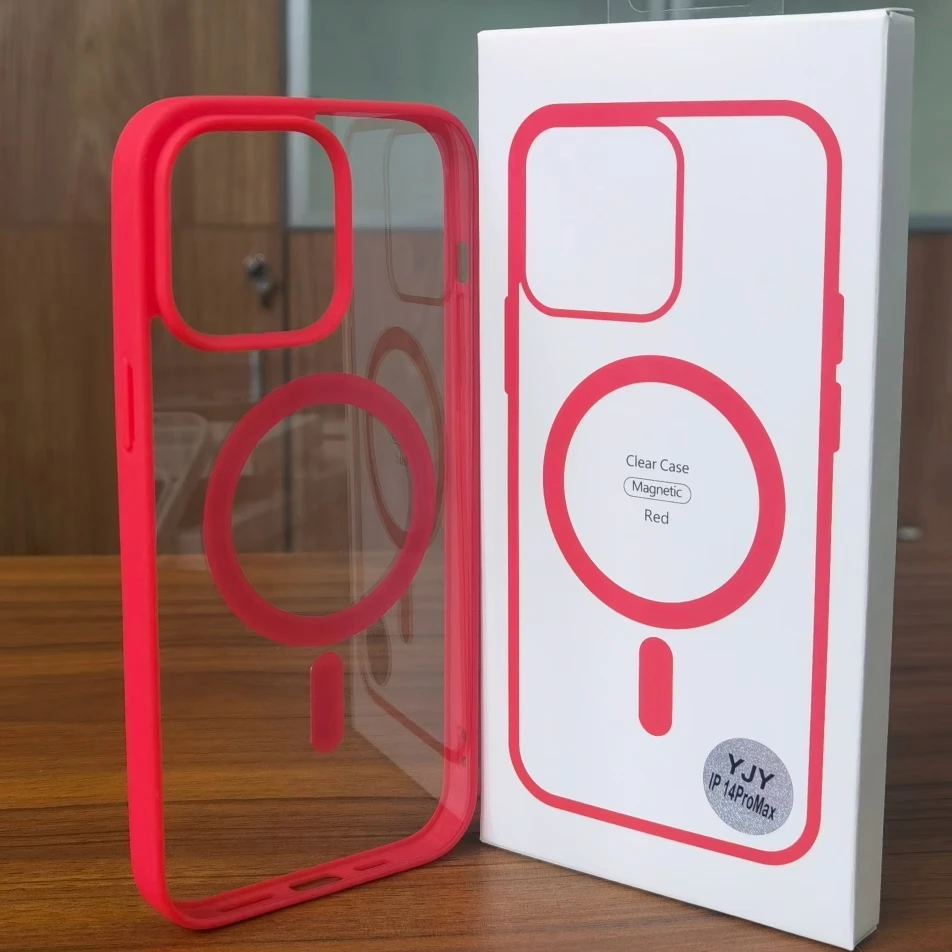 Магнитный чехол-накладка с кольцом для беспроводной зарядки Iphone 13 Pro Max 6 1 7 защитный чехол