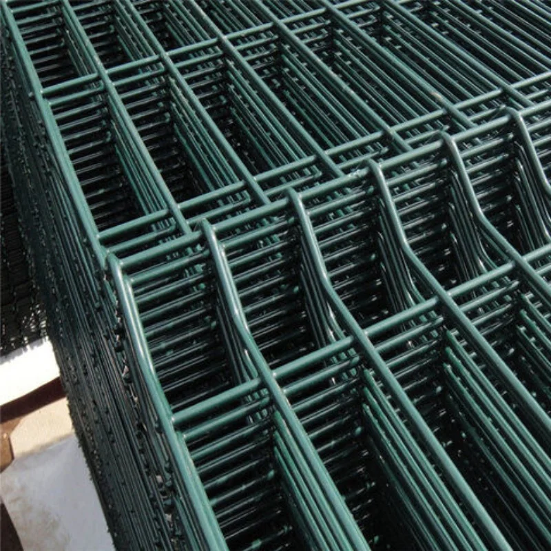 3D Fence Steel  Metal  Easy-to-Assemble Temporary Iron Galvanized Powder Coated Factory Park Use Includes Rail Fencing Gate