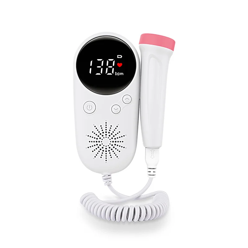 Home Use Fetal Doppler Baby Heart Monitor mini size portable