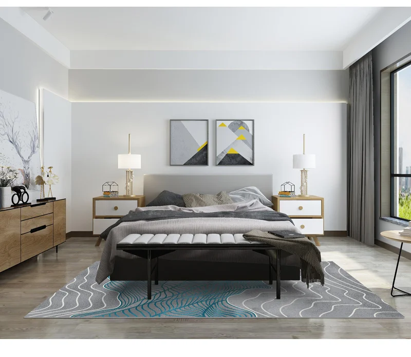 Wholesale Luxury Carpets Area Rugs Quality Floor Covering for living room Home Decoration 1200g