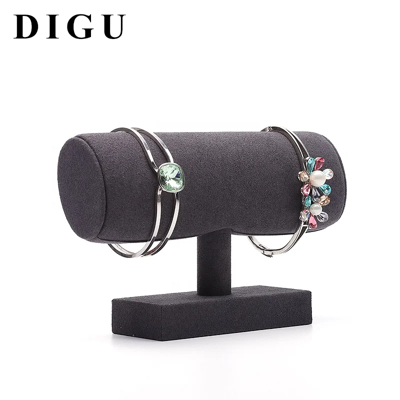 Headband Hoop Tiara Hair Head Rope Hair Ring Diamond Jewelry Display Stand Storage Rack Flannelette Bracelet Holder