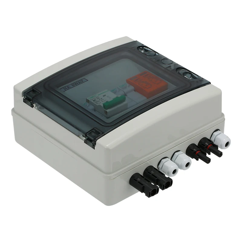 IP65 1 IN 8 OUT 1 Strings Array 3KW 16A 500V DC Solar pv combiner box solar panel for solar panel