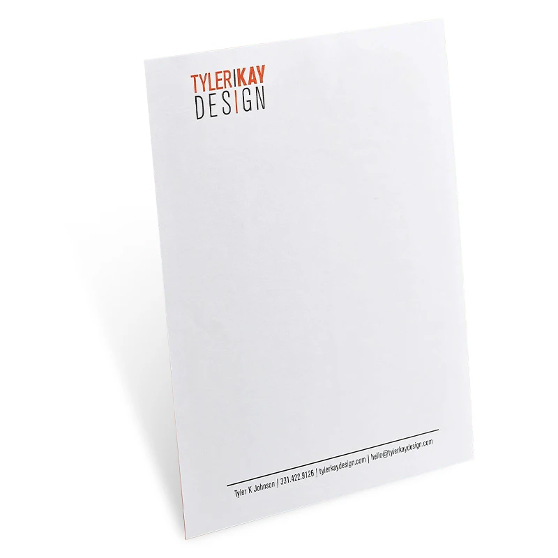 Customizable Cheap A4 Letterhead Art card Guangdong Printing Service