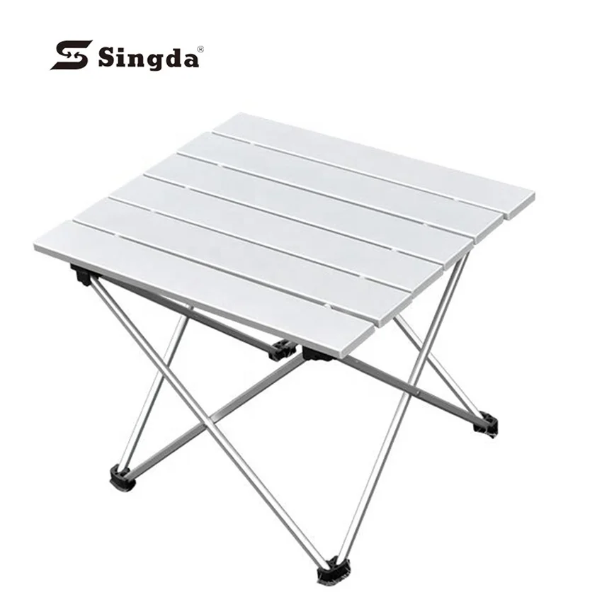 
Singda Lightweight BBQ Beach Camping Foldable Table Small Folding Outdoor Cooking Camping Aluminum Mini splicing Table 