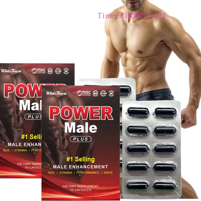 OEM Male capsules Chinese herbs naturals with ginseng Maca power Plus Pills dietary supplement Male power enhancement capsule