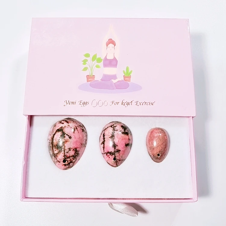 Wholesale Summer Welcomed 20mm Polished Jade Stone Yoni Eggs Healing Crystal Gemstone for Business or Love Crystal Gift