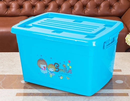 Top Selling Plastic Storage Container for Clothes and Toys Storage Box With Lid Plastic