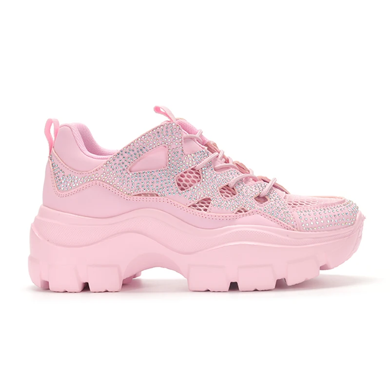 ADOR New Material Fashion Trend for White Women Chunky Shoes High Quality Walking Style With Factory Price