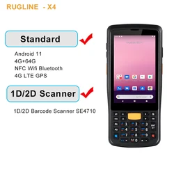 Handheld Terminal PDA Mobile Android 11 Data Collector Inventory Machine Warehouse Inbound Industry Mobile Phone Scanner