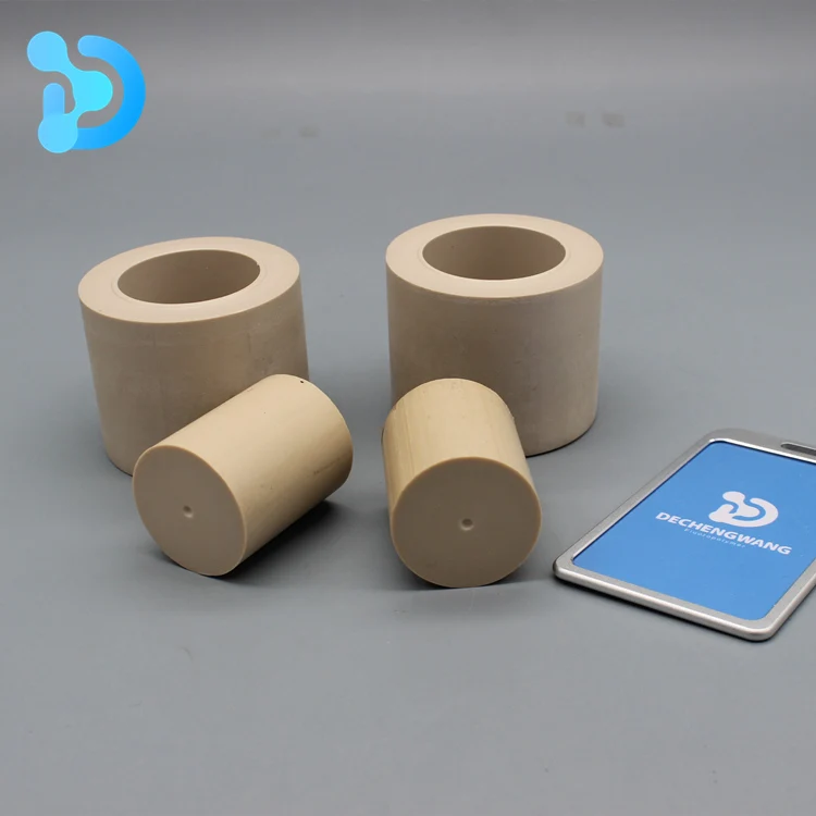 Factory supplier custom compression molding RPTFE PEEK ptfe tube ptfe sleeve