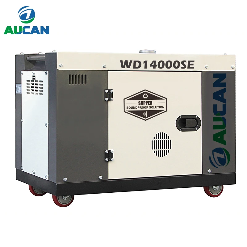 High quality portable silent alternative free energy power electricity diesel generator generation with diesel 14kva