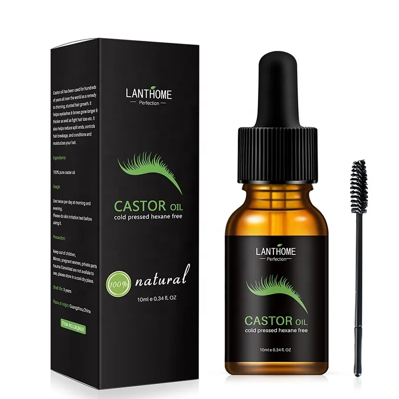 New Trend Private Label Natural Black Jamaican Castor Oil High Quality Organic Castor Oil All Pure Organic Hair Growth Oil